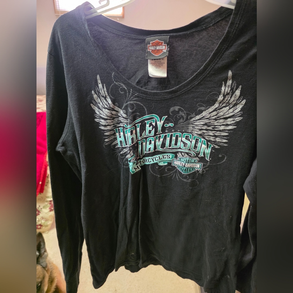 Harley-Davidson Black Graphic Shirt
